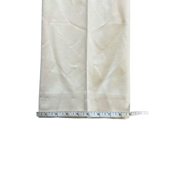 VTG Pendleton Womens Wool Pants Size 10 Cream Butter Yellow Trouser Preppy READ - Picture 7 of 10